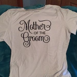 Mother of groom t-shirt